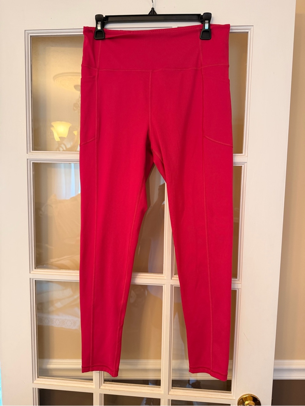 Victoria's Secret Bright Pink High-Rise Performance Leggings